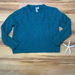 Francesca’s Women’s Alya Chunky Knit Sweater, Size Small